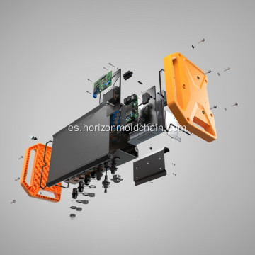 Moldes de inyección para carcasas de dispositivos de fisioterapia